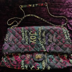 Graffiti Bag and Wallet