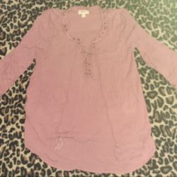 Women's Style & Co Tunic Size Medium Mesa Rose Bohemian Tunic