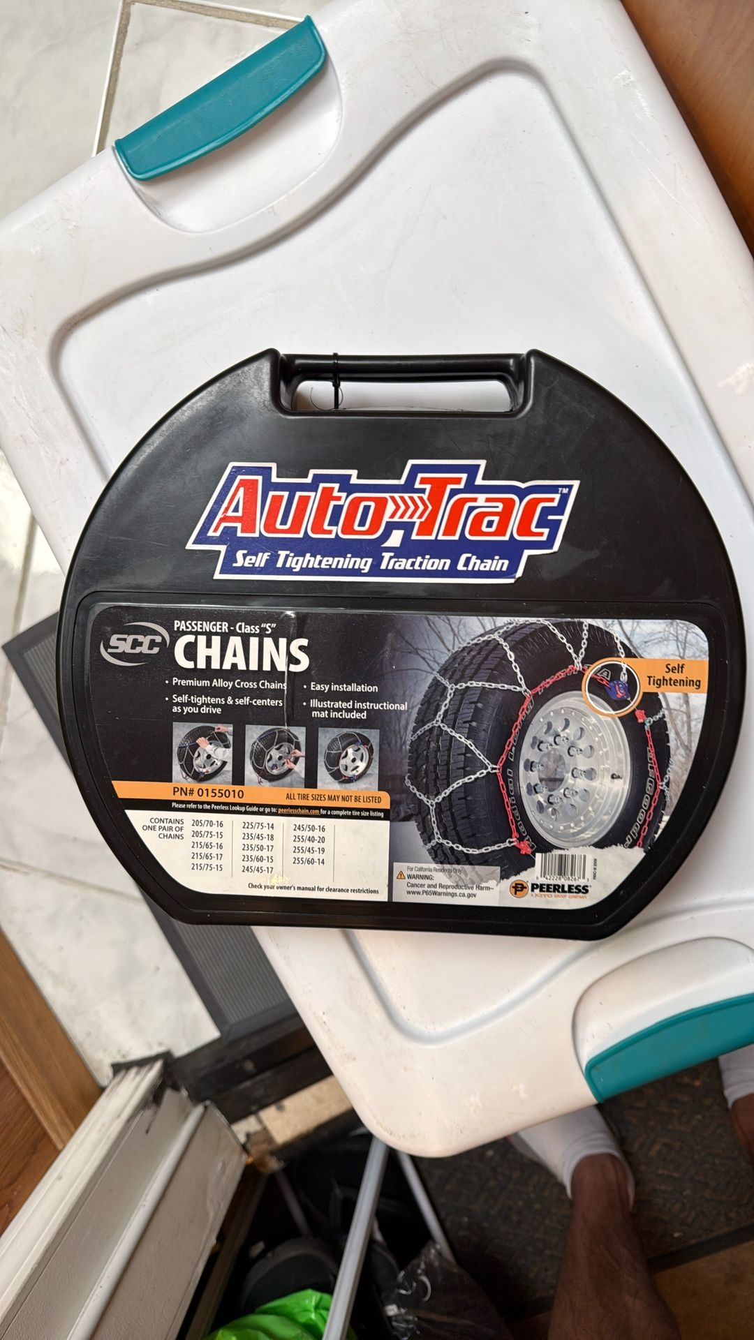 Autotrac #0155010 Snow Chains (work for Tesla Model 3)