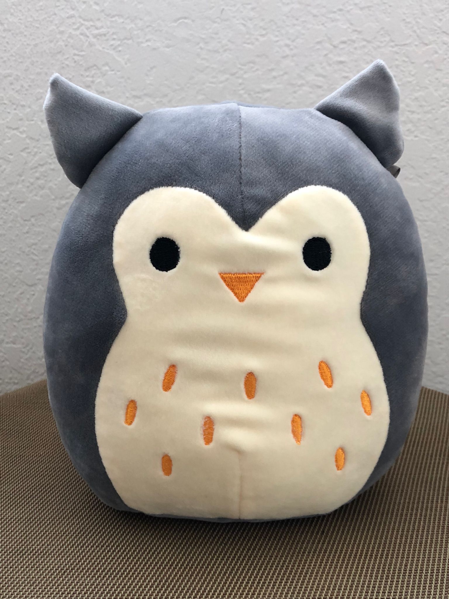 "Kellytoy Squishmallows Hoot the Gray Owl 10"" Plush Super Soft Toy Pillow Pet"