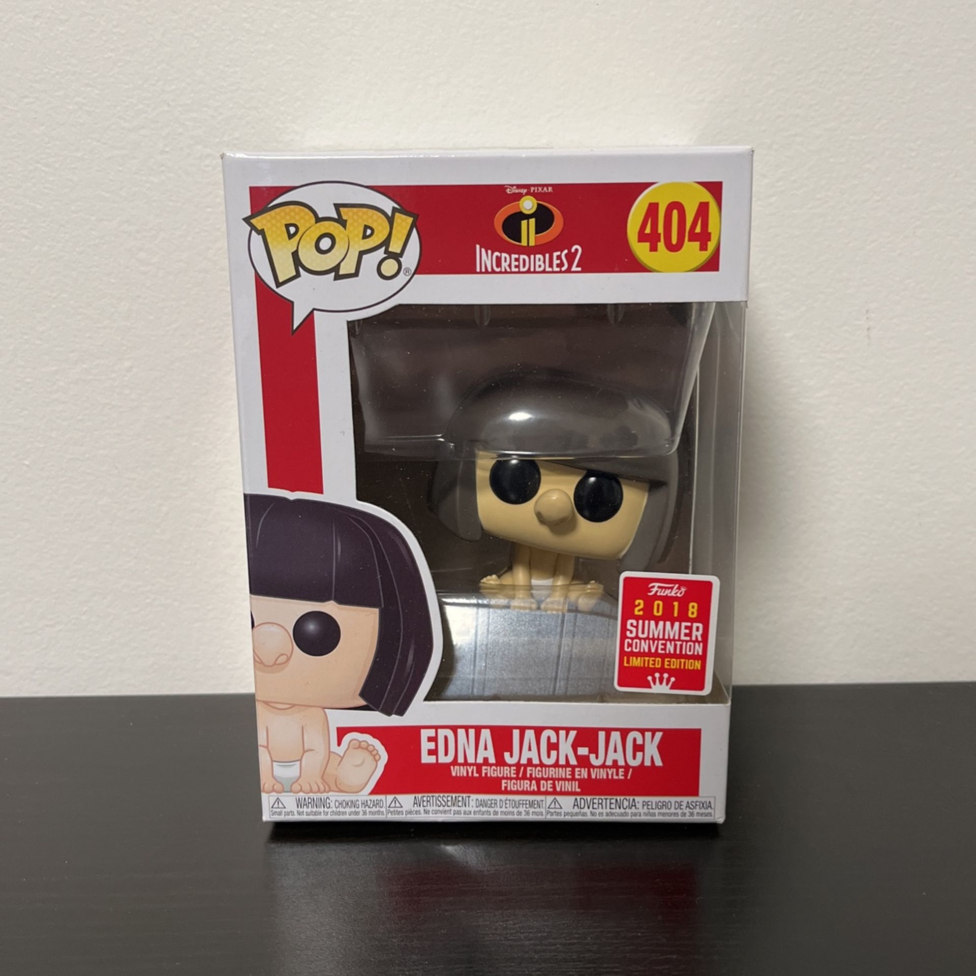 Funko Pop! Incredibles2 #404 EDNA JACK-JACK