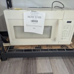 GE 1.6 Cu.Ft Over The Range Microwave With 1 Year Warranty.