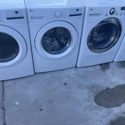 Lg Washer And Dryer Set 