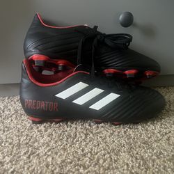 Adidas Predator Red Soccer Cleats Male US 9 1/2