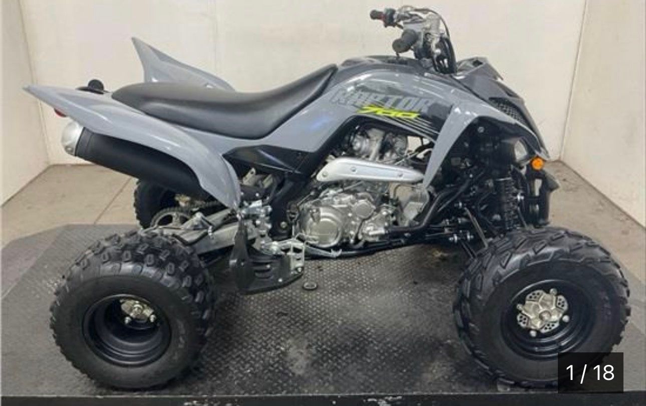 2022 Yamaha Raptor 700 Just $250 A Month.