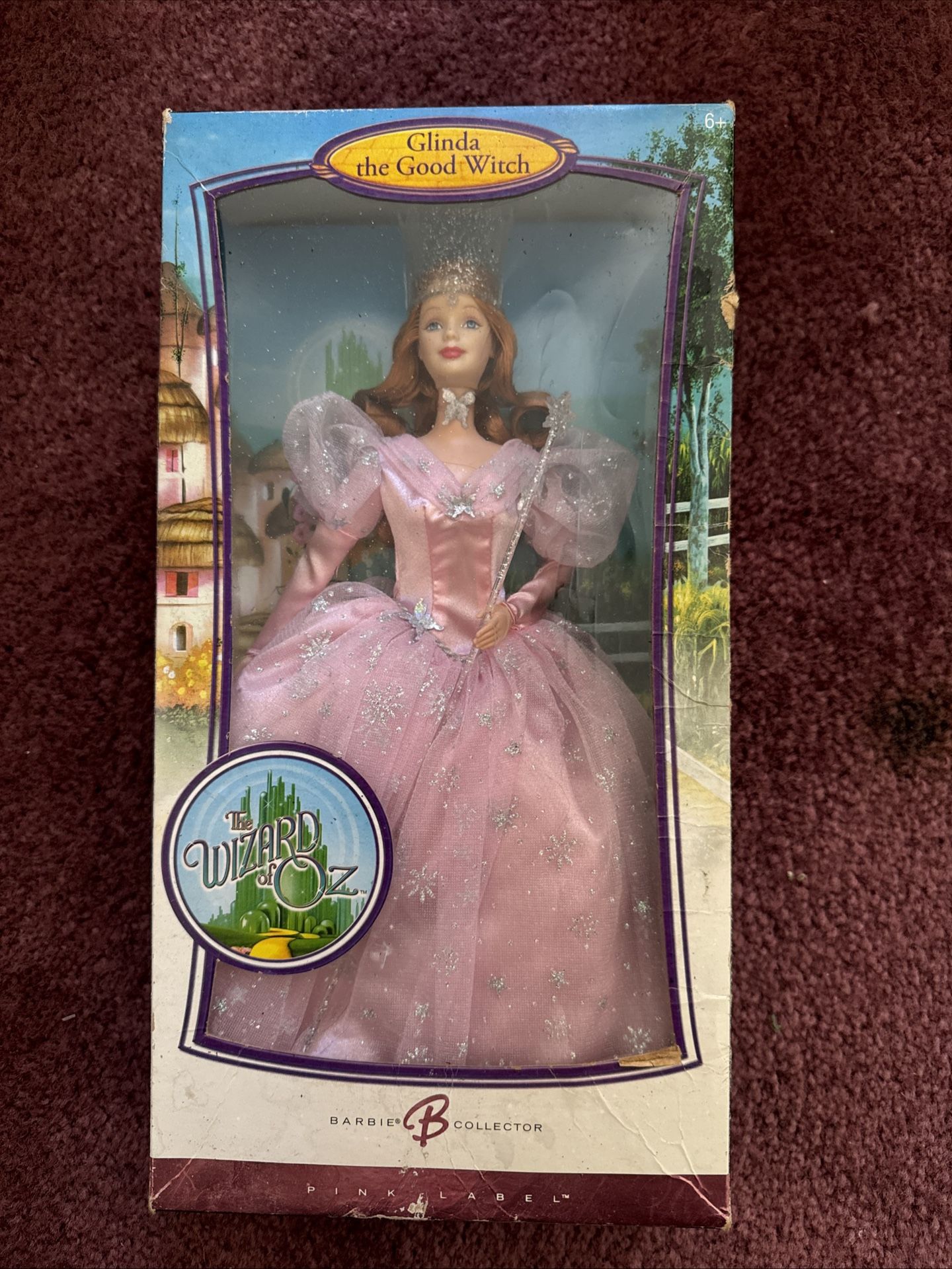 2006 Mattel Wizard of Oz Glinda the Good Witch Barbie #K8684 Barbie Doll Not Tes
