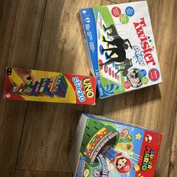 Toy Bundle     Super Mario Bro Uno Stacko Twister 