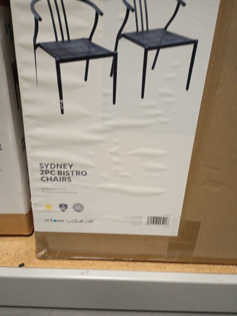 Sydney 2pc Bistro Chairs 