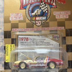 Vintage 1978 Racing Champions NASCAR 50th Anniversary Gold Series Diecast Car