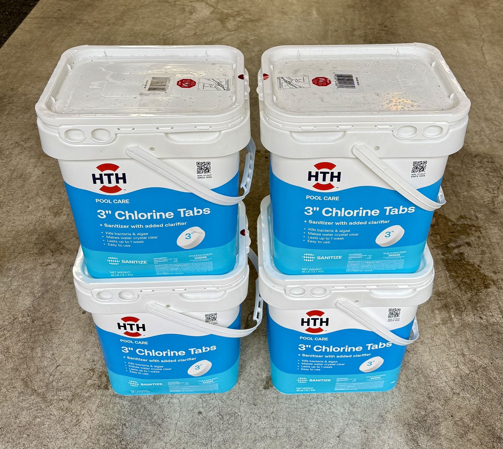 Chlorine Tablets 40# 3 Inch Tablets