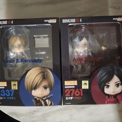 Resident Evil 4 Leon And Ada Nendoroid 