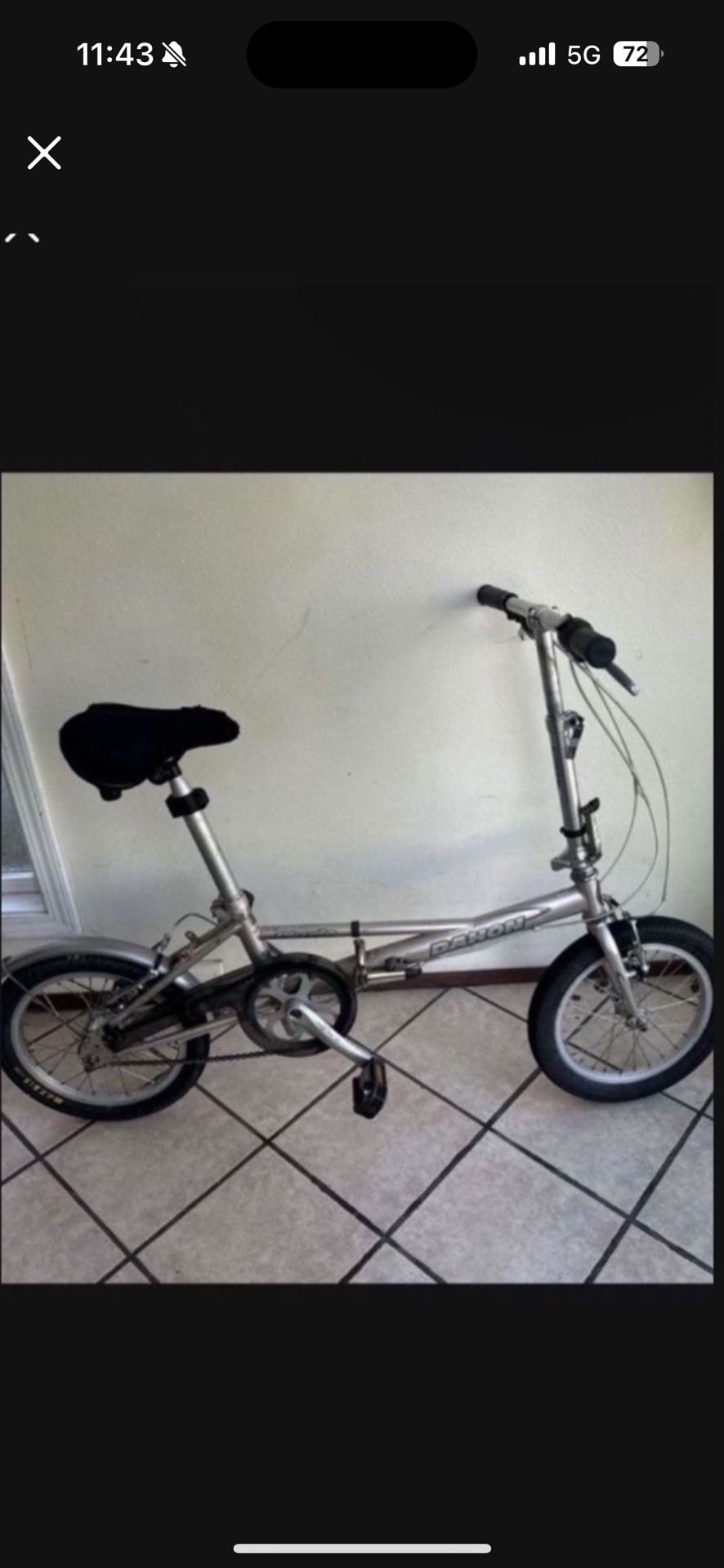 DAHON PICCOLO folding BIKE 4130 model