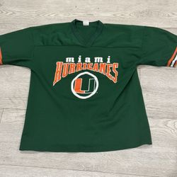 Miami Hurricanes Jersey Adult Small