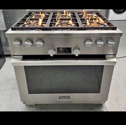 Miele 36’ Gas Stove High End Range 