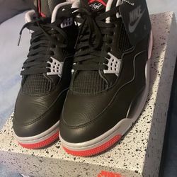 Air Jordan 4 Bred Reimagined Size 13