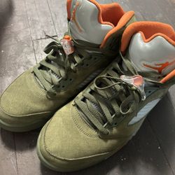 Jordan 5 Olive Green 
