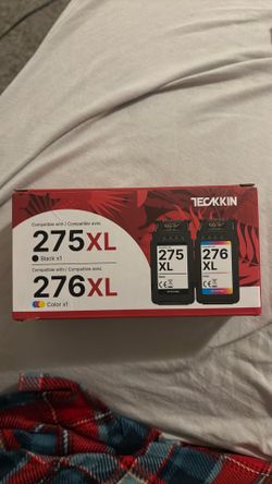 TECKKIN 275XL 276XL Ink Cartridges Combo Pack (New/Sealed)