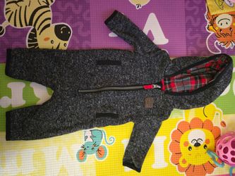 Carters fleece one piece with hood
