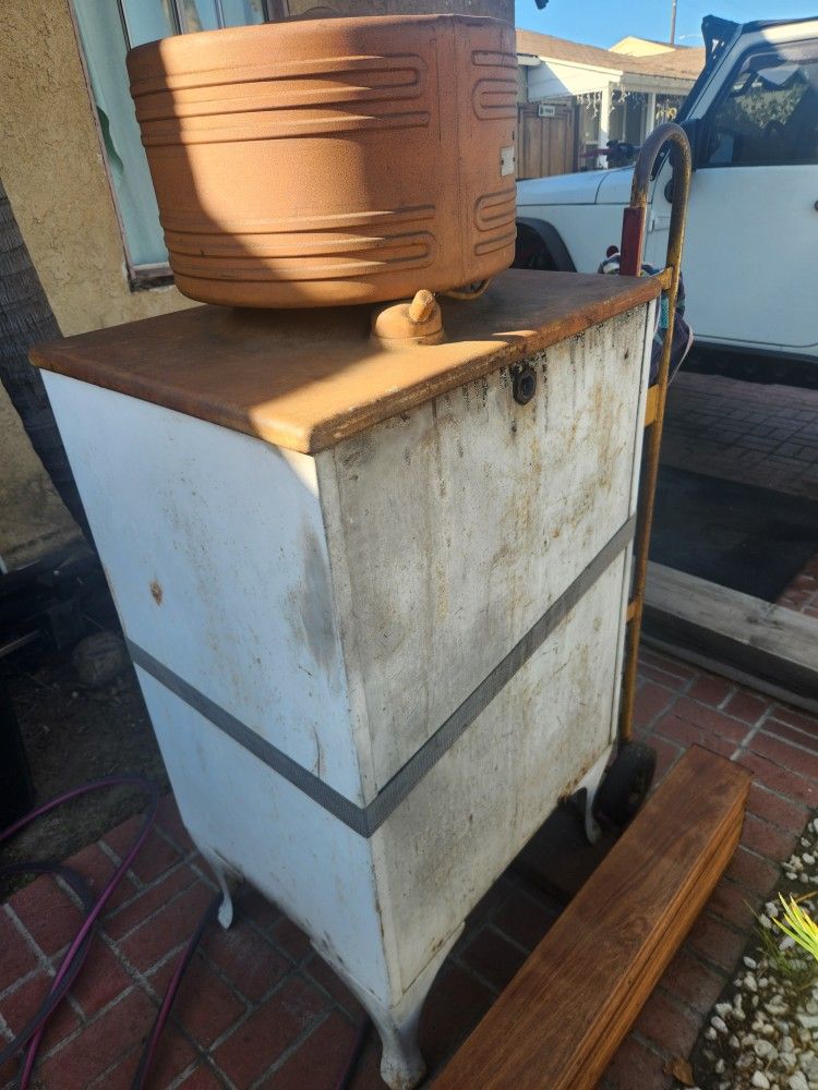 Vintage Refrigerator 