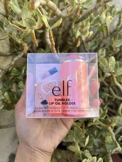 Stanley Cup Lip Gloss Holder ( e.l.f. Tumbler Lip Oil Holder - Coral Fixation)
