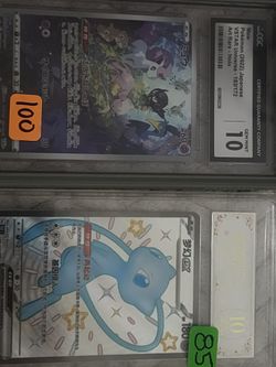 Mew Pokemon Slabs