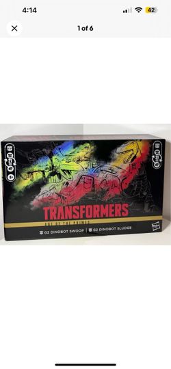 Transformers Age of Primes G2 2-Pack Dinobot Sludge and Swoop Hasbro new*