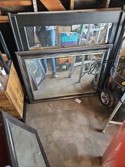 Bronze And Gold Large Mirror