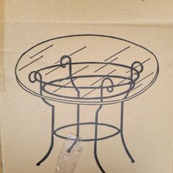 Glass Top Table