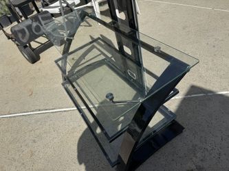 Glass TV Stand