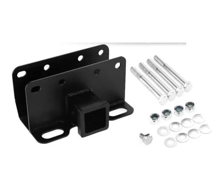 2 inch Alloy Steel Rear Bumper Bar Tow Trailer Hook Hitch Bracket Towing Bars Mounting for Ford Bronco 2021-2023 Exterior Parts