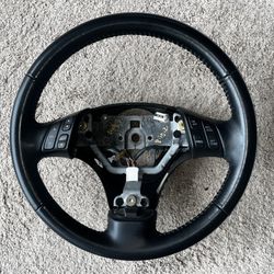2004 - 2007 Mazda 6 Steering Wheel (Black)