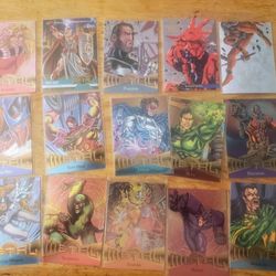 38 1994 Flair Marvel Metal, Marvel Annual Trading Cards, Plus