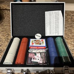 Poker  Set With Aluminum Case 