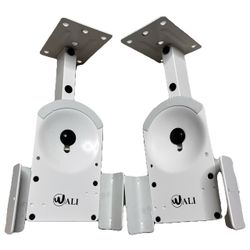 WALI Heavy Duty Speaker Wall Mount Brackets (Pair - White)