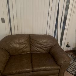 Leather Couch