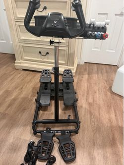 Turtle Beach VelocityOne Flight Bundle + Sim Stand