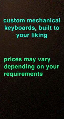 Custom Mechanical Keyboards