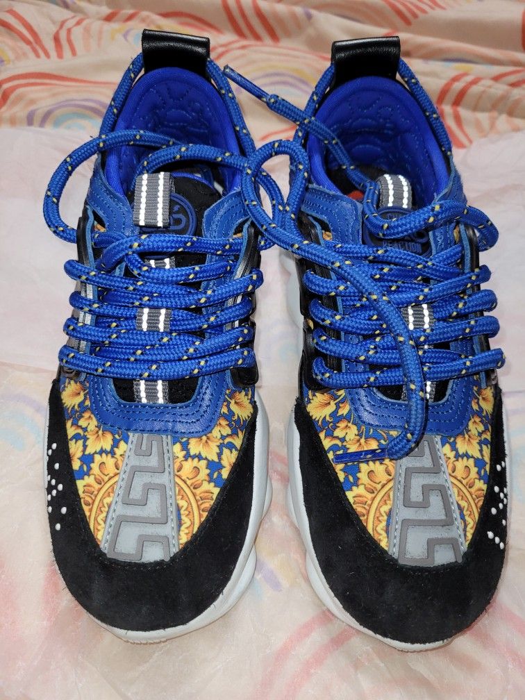 Versace Chain Reaction Kids Shoes Size 34