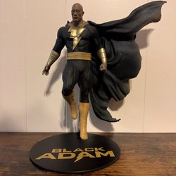 DC Direct Black Adam by Jim Lee 12-Inch PVC Statue/Mcfarlane; THE ROCK!!