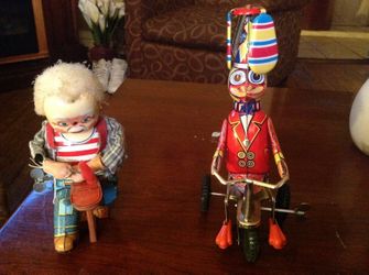 Collectible tin toys