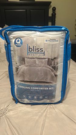 Bliss Bedding Queen Cooling Comforter Set