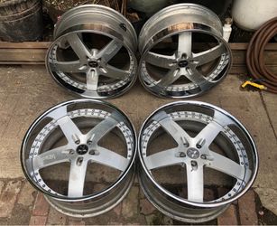 22 inch Vellano Rims 5 lug 5x115