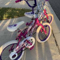 2 Girl Bikes Size 16”