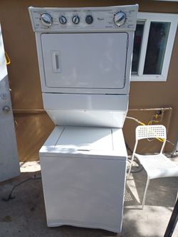 Combo Stackable Whirlpool Washer/GAS DRYER 