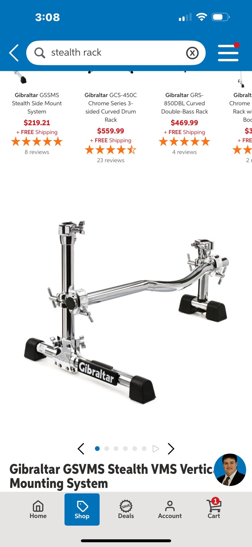VERTICAL MOUNTING SYSTEM FOR DRUMS