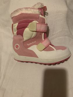 Timberland pink boots