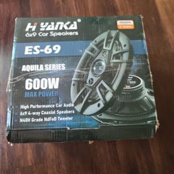 HI YANKA ES-69 AQUILA SERIS 600W High Performance  Car Audio Speakers