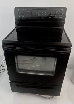 Black Frigidaire Electric Stove Range