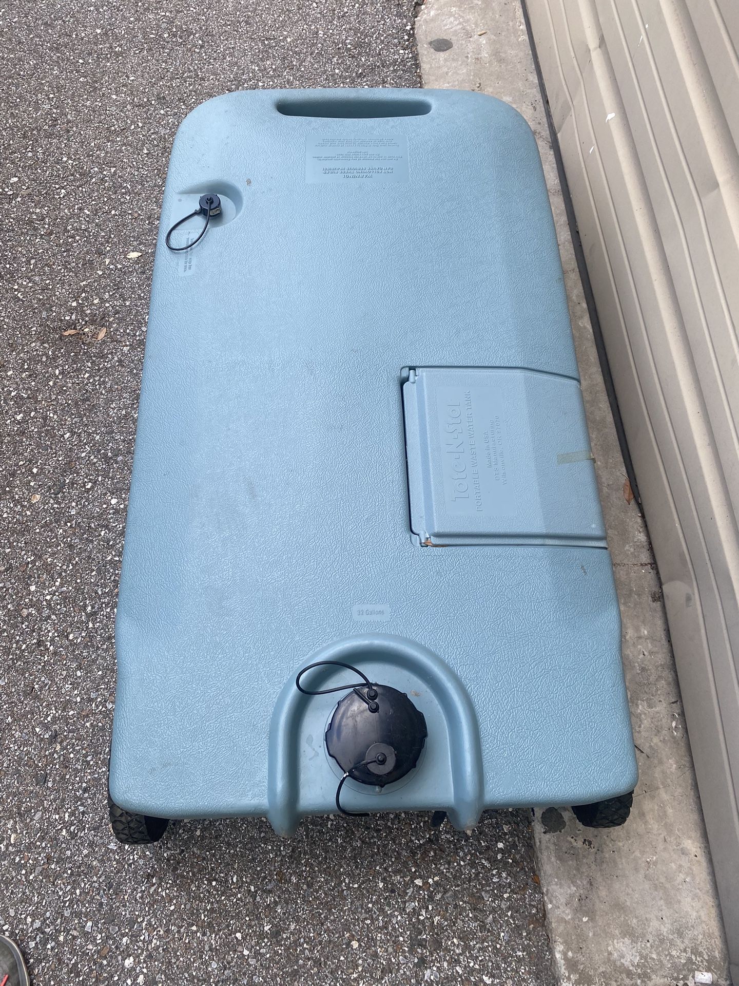 RV Waste Holding Tank Portable 42 Gal
