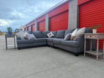 🚚🇲🇽FREE DLVRY! Gray Modular Sectional Sofa – Super Comfortable
